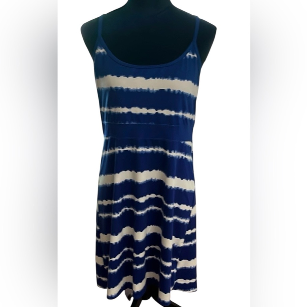 Lola knit dress with spaghetti straps and crisscross back, size XL